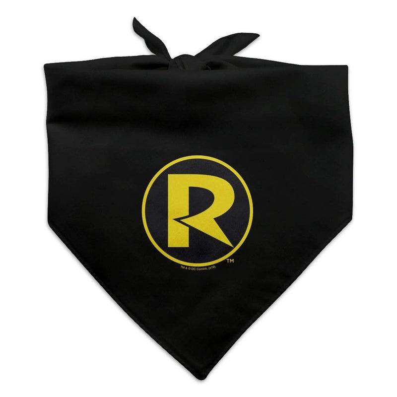 GRAPHICS & MORE Batman Robin Logo Dog Pet Bandana - Image 1